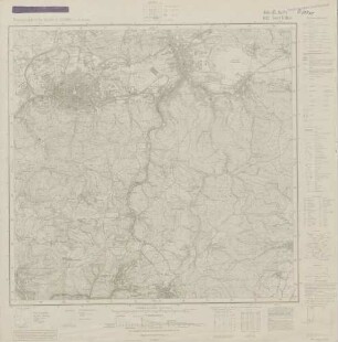 4612 (alte Nr.: 2654) Iserlohn, Topographische Karte 1:25000 (4cm - Karte)