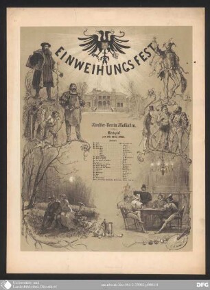 Einweihungsfest : Festspiel zum 30. März 1867