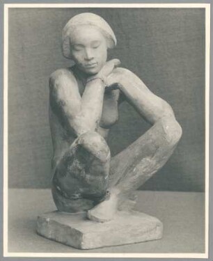 Sitzende,1923, Gips