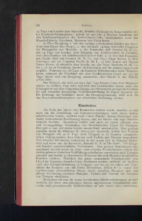 Kiautschou.