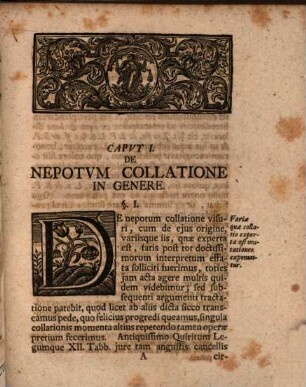 Exercitatio iur. de nepote ea, quae parens accepit, in universum conferente