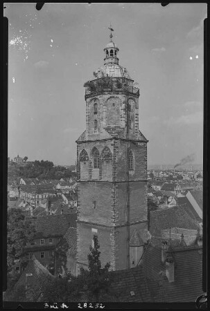 Meißen. Turm der Frauenkirche