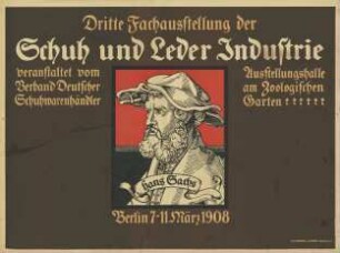 Dritte Fachausstellung der Schuh und Lederindustrie
