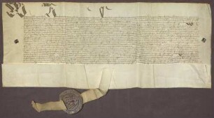 Vidimus des Hofgerichts in Rottweil über die Urkunde von Kaiser Friedrich III. vom 31.03.1455
