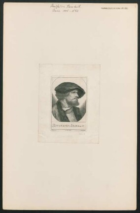 [Bildnis Bonifacius Amerbach]