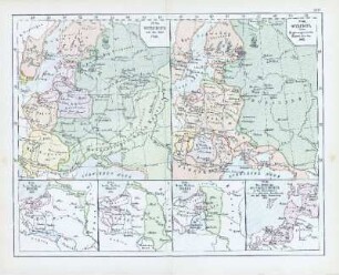 Osteuropa um das Jahr 1250. Osteuropa beim Regierungsantritte Peters des Gr. 1682