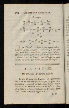 138-143, Caput III (§ 42 - 49)