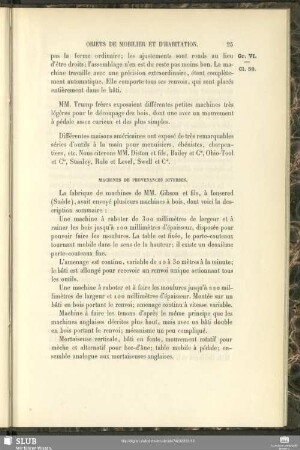 Machines De Provenances Diverses