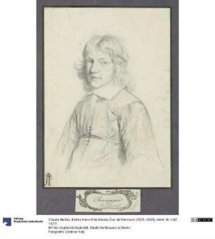 Bildnis Henri II de Savoie, Duc de Nemours (1625–1659)