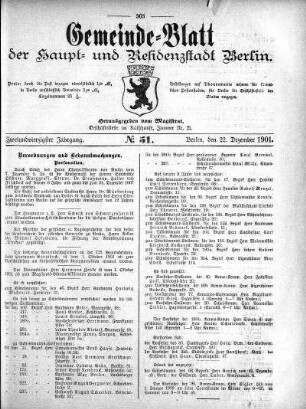 1901,51: No. 51, 22. Dezember 1901