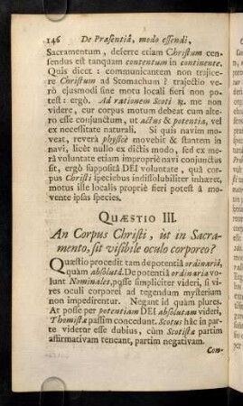 146-156, Quaestio III