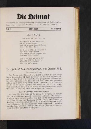 Der Zustand des dänischen Heeres im Jahre 1864. Von Hermann Kinze.