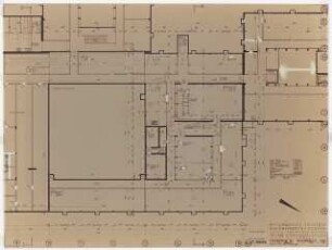 Physikalische Institute der Universität Köln: Theoretische Physik Grundriss KG, 1:100