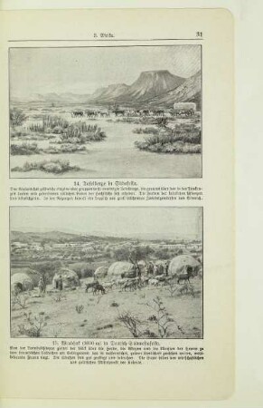 Windhuk (1600 m) in Deutsch-Südwestafrika