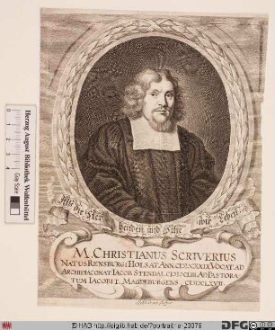 Bildnis Christian Scriver(ius)