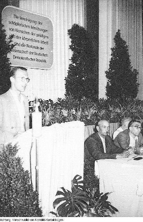Auftritt eines polnischen Ensembles, Ferienlager der Jungen Pioniere, September 1954
