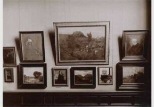 Blick in die Ausstellung der Nationalgalerie