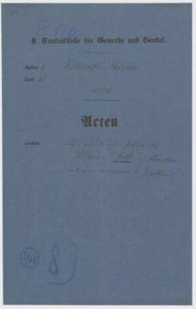 Patent des Wilhelm Noll in Minden auf einen transportablen Zapfhahn