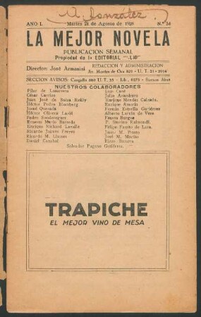1928003400: La ley de las Pampas, [2] : (inédita) ; (continuación)