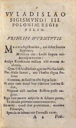 Caroli Malapertii Montensis Belgae E Societate Iesv Poemata