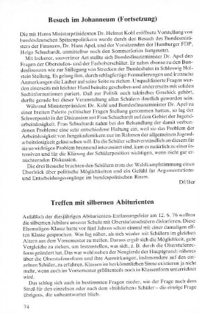 Besuch im Johanneum (Fortsetzung)