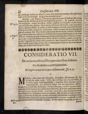 42-78, Consideratio VII. - Consideratio XI.