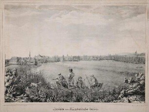 Itzehoe vom Münsterdorfer Deiche.
