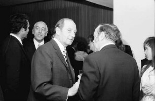 Freiburg: Kongresshaus Freiburg; Ministerpräsident Filbinger, Dr. Simon
