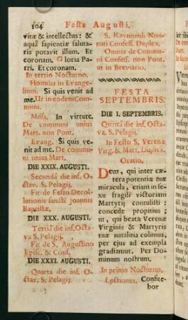 104-107, Festa Septembris