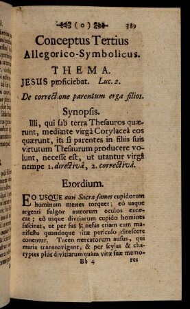 389-399, Conceptus Tertius Symbolico-Allegoricus