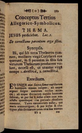 389-399, Conceptus Tertius Symbolico-Allegoricus