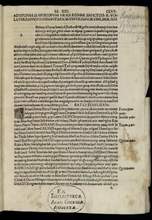 Tomus II. Anthropologiae