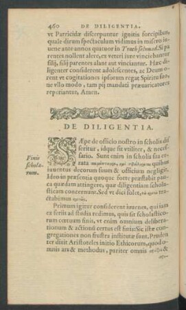 De Diligentia.