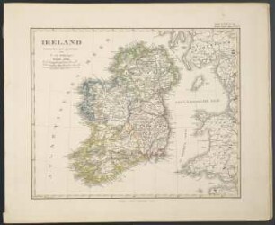 Ireland [Hand-Atlas über alle Theile der Erde nach dem neuesten Zustande und über das Weltgebäude]