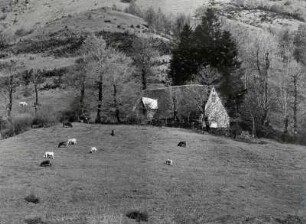 Bauernhof im Valée de Mandailles in den Monts du Cantal