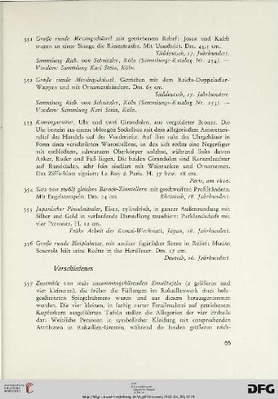 Verschiedenes (Nr. 357-378)