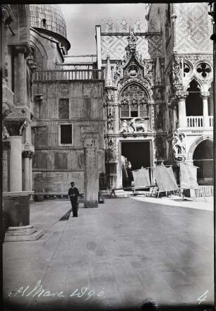 Venedig, Dogenpalast, Porta della Carta