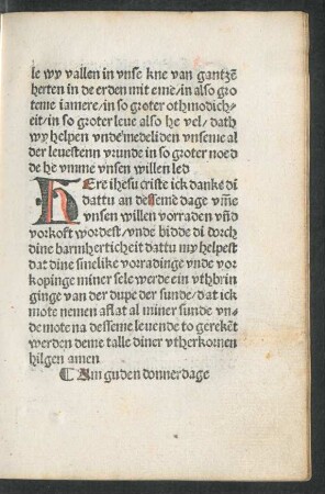 Am guden donnerdage