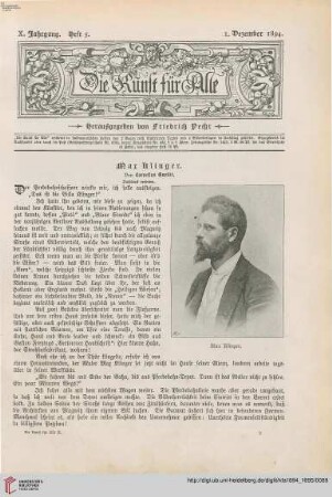 Heft 5 (1. Dezember 1894)