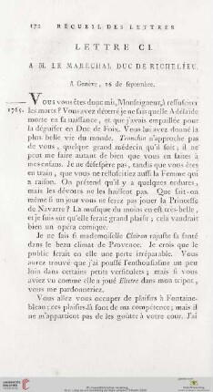 (Lettre CI - CX)