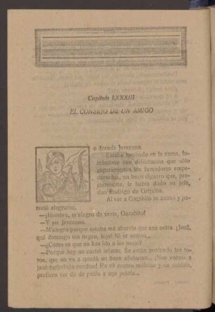 Capítulo LXXXIII - El consejo de un amigo