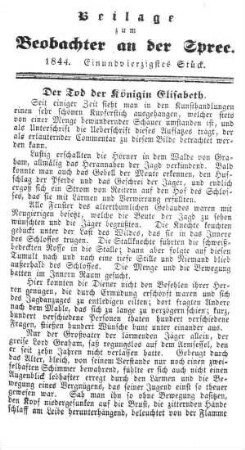 Beilage zum Beobachter an der Spree. 1844. 41. Stueck