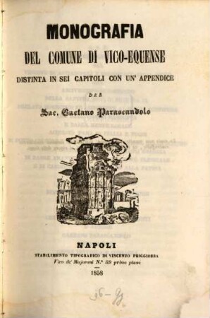Monografia del comune di Vico-Equense