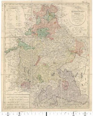 Charte den Bayerischen Kreis vorstellend