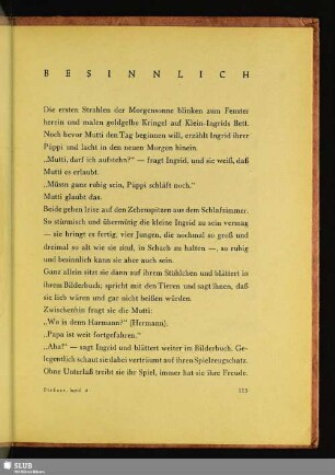 Besinnlich