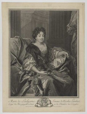 Bildnis der Marie de Laubespine