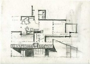 Rosenbauer, Gregor; Kressbronn; Atelier Müller-Oerlinghausen - Ateliergebäude (Grundriss)