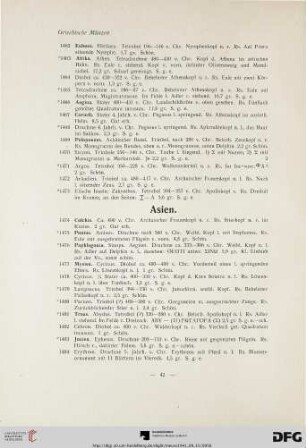 Asien (Nr. 1474-1519)