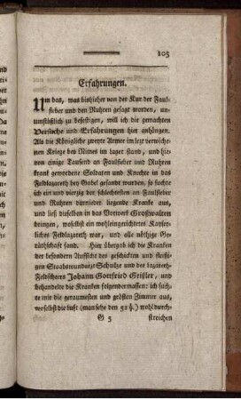 Erfahrungen.