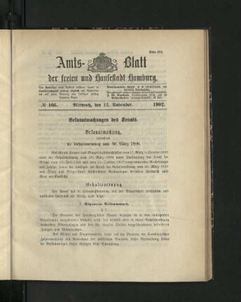 No. 166. 12. November. 1902.